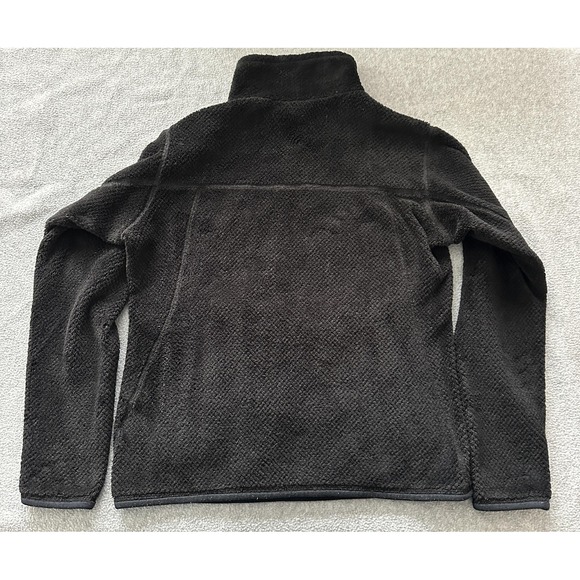 Patagonia Re-Tool Snap-T Fleece Jacket Womens Medium Black Polartec Pullover - Picture 5 of 8